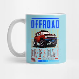 OFFROADING CAR Mug